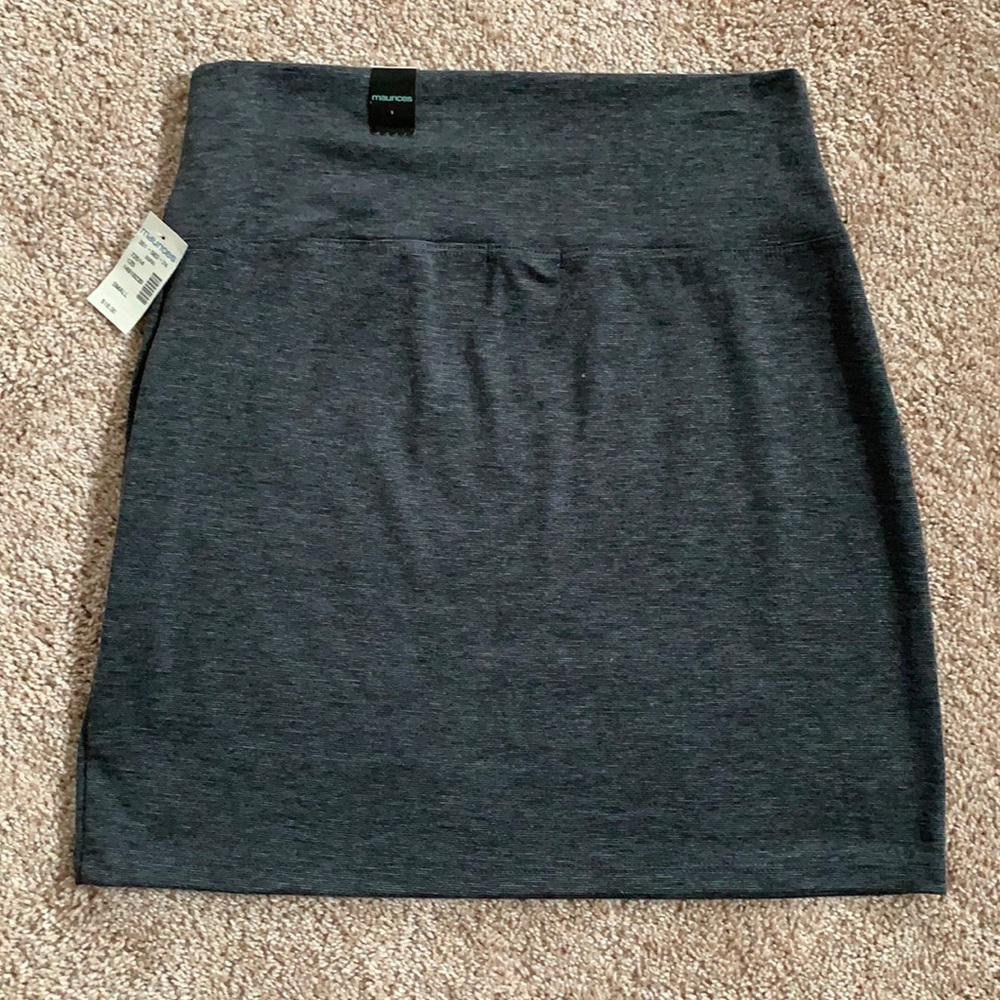 Maurices charcoal skirt